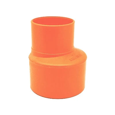 Riduzione in pvc arancio diam. 125f x 40m