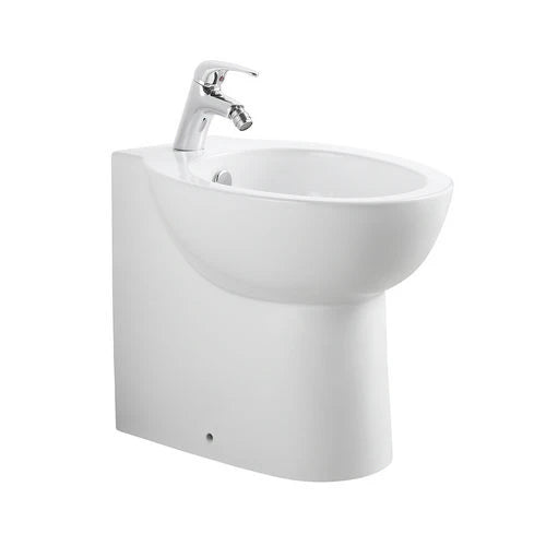 Bidet filo muro ibisco erogazione rubinetto