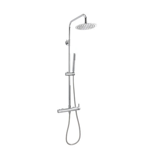 Colonna doccia con miscelatore meccanico nora soffione d. 25 cm