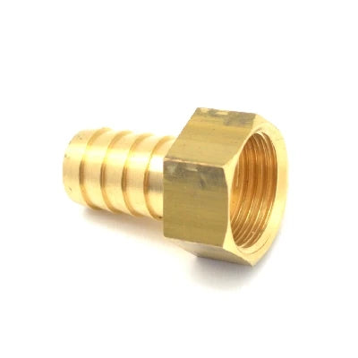 Simple female hose-tail fitting for natural gas 1/2