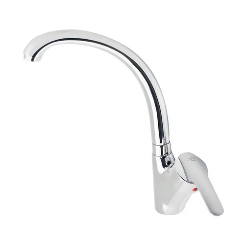 Monocomando lavello monoforo canna alta palermo cromo