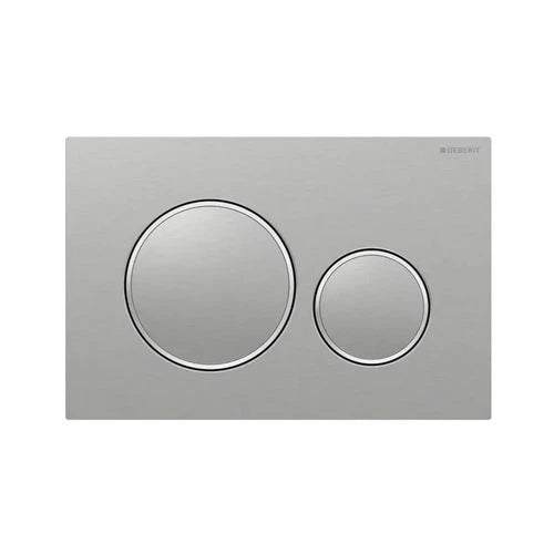 Placca di comando sigma 20 antivandalo inox acciaio spazz. -bordi lucidi