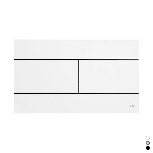 Placca slim dual cromo lucido