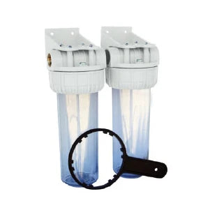 Filtro per acqua in plastica duplex 10 att. 1