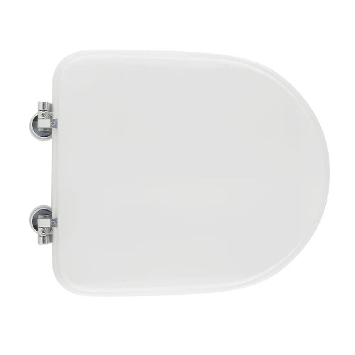 Sedile wc per esedra vaso ese forma 6 bianco cerniere c espansion