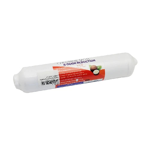 Cartuccia post-filtrante carbon coconut h. 10 attacco ad incastro
