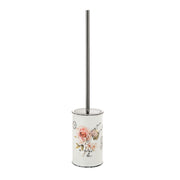 Scopino in ceramica con ciuffo in setole Gedy serie Clothilde - Bianco by CeramicStore | Lo specialista del tuo bagno