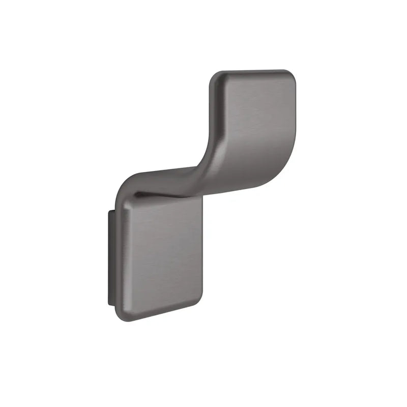 Wall-mounted coat rack in Brass and AISI 304 Steel Gedy Il Giglio series - Chrome-plated