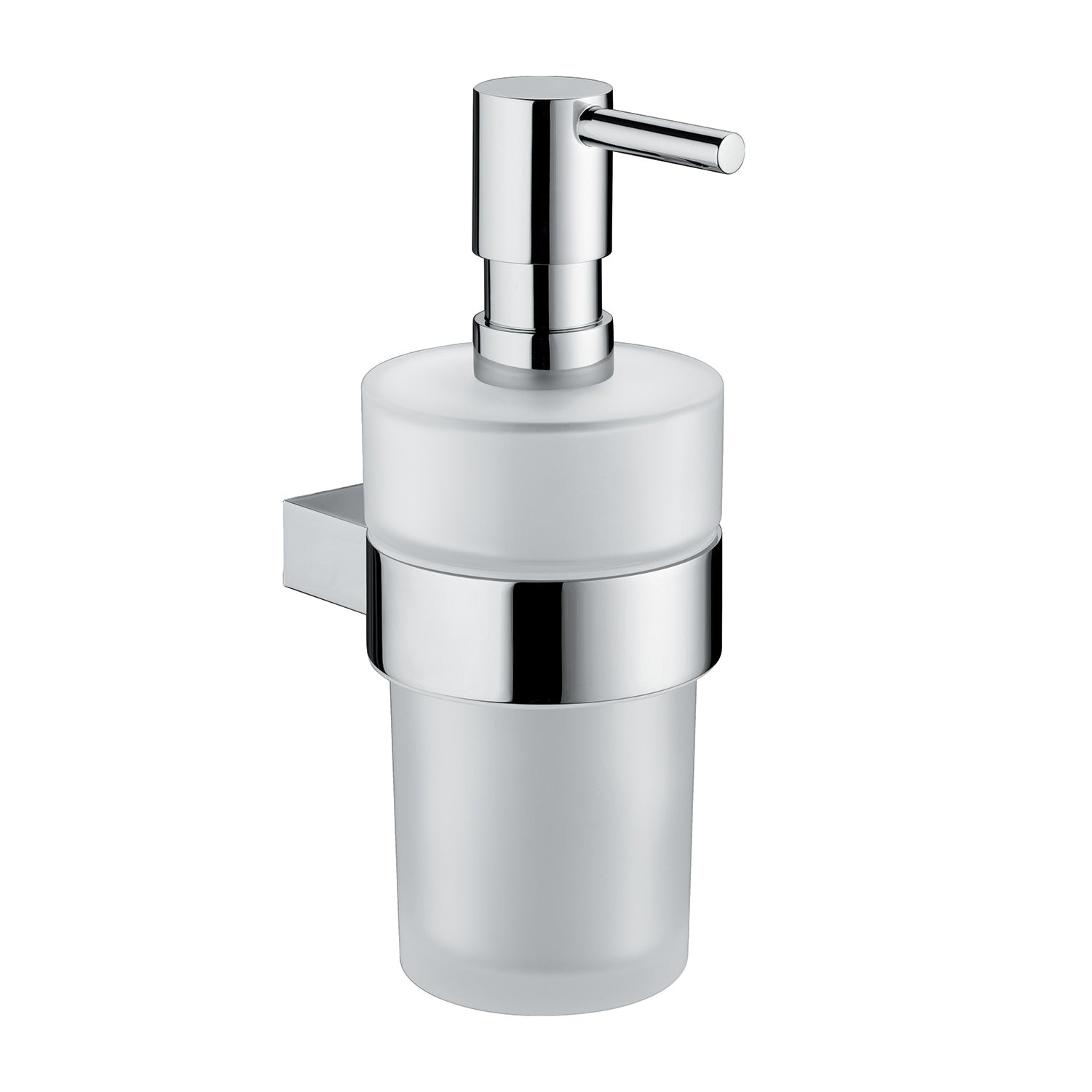 Dosasapone in ottone e Cromall con erogatore in acciaio inox AISI 304 Gedy serie Canarie - Cromato by CeramicStore | Lo specialista del tuo bagno