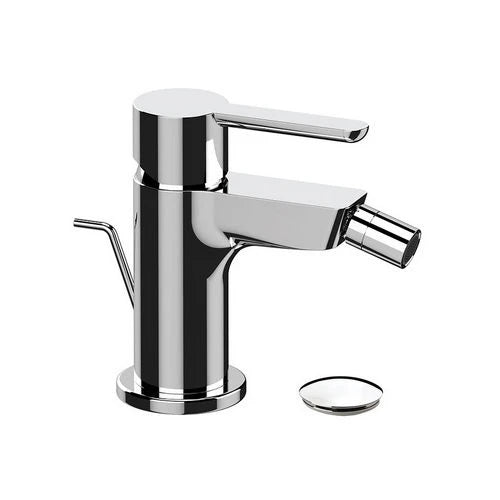 Miscelatore monocomando bidet linea con scarico linea action cromo