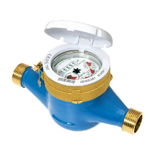 Contatore per acqua modello bagnato getto multiplo 1 1/2