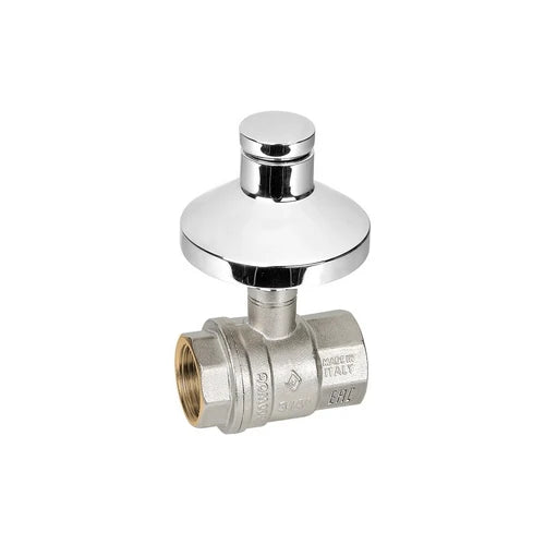 Valvola a sfera ad incasso con cappuccio 1/2 dn 15 pn 64