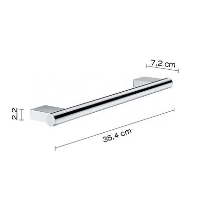 Portasalviette 35 cm in ottone e Cromall Gedy serie Canarie - Cromato by CeramicStore | Lo specialista del tuo bagno