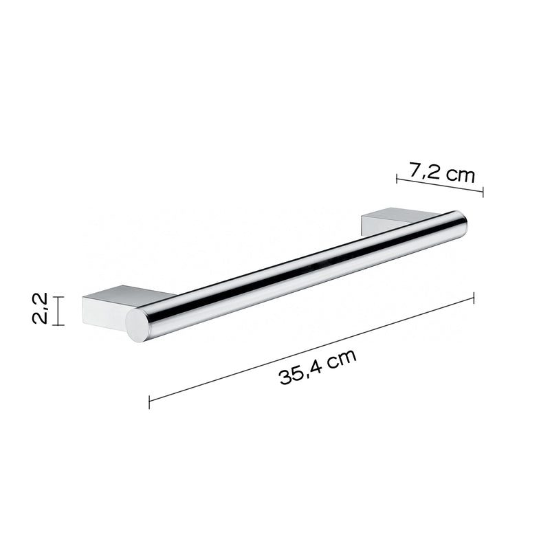 Portasalviette 35 cm in ottone e Cromall Gedy serie Canarie - Cromato by CeramicStore | Lo specialista del tuo bagno