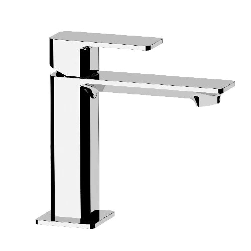 Miscelatore monocomando lavabo senza scarico linea icon nero opaco
