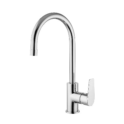 Miscelatore monoc. lavello canna alta linea lime cromo