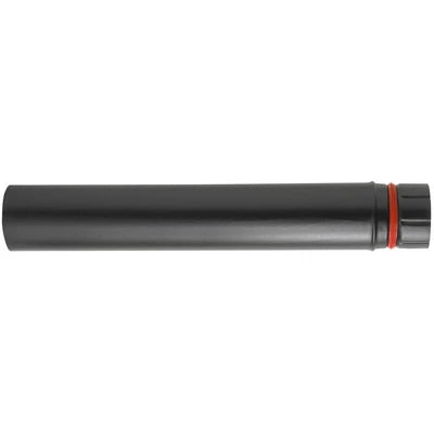 Tubo eco-pellet h. 500 mm smaltato nero diam. 100