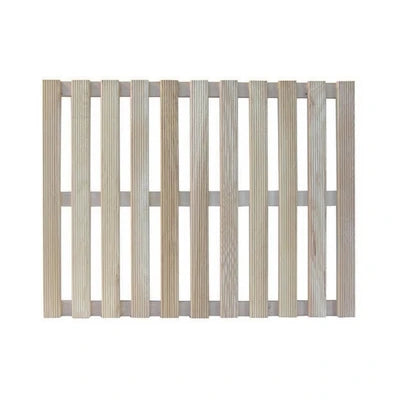 Pedana doccia in legno rettangolare cm 55 x 68
