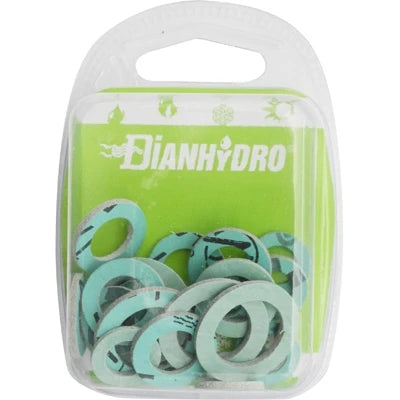 Kit misto guarnizioni esenti amianto blister pz.10x 3/8-1/2 pz.5x 3/4