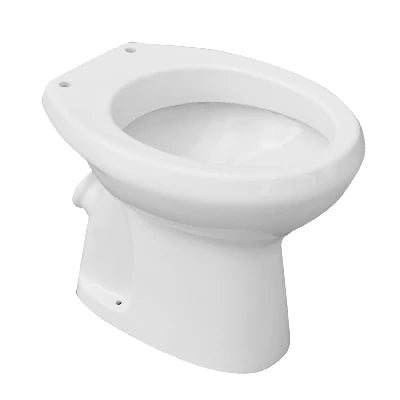 Vaso community 2 fori con ventilazione bianco