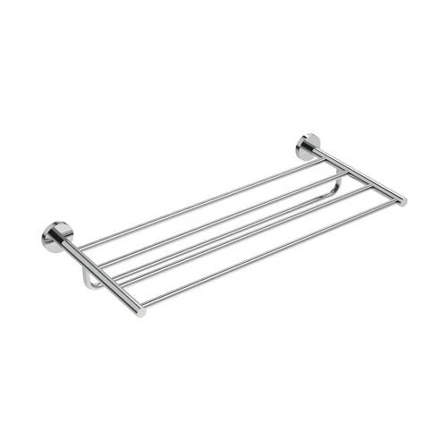 Mensola porta teli mod. class cromo cm 55 x h.8 2 x 25