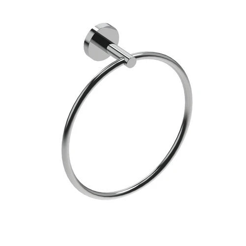 Porta asciugamani ad anello mod. class cromo cm 21 x h.23 x 7
