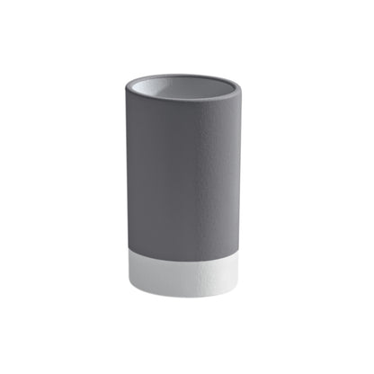 Portaspazzolini in ceramica Gedy serie New Mizar - Grigio