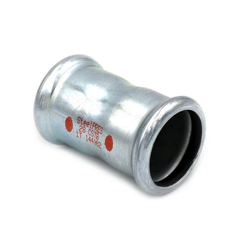 Manicotto a pressare in acciaio al carbonio steel pres diam. 35