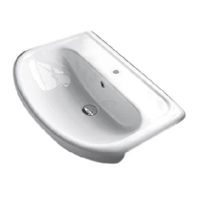 Lavabo semincasso cm 64x47 cm 64 x 47