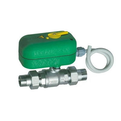 Valvola di zona a 2 vie mm motorizzata con bocchettone 3/4 x 40s