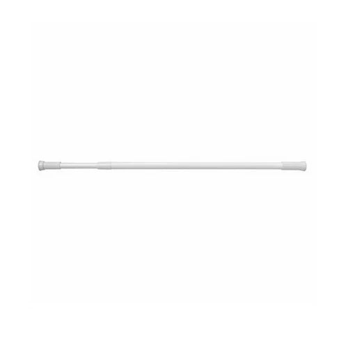 Bastone per doccia ad 1 lato estensibile bianco 70-120 cm