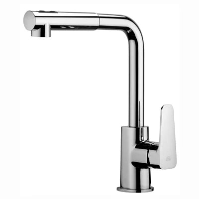 Miscelatore monoc. lavello con doccia estraibile linea sly cromo