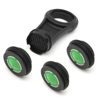 3 pz aeratori di ricambio per lavabo polar con chiave -