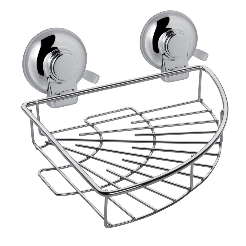 Portaoggetti angolare doccia in filo di Gedy serie Hot - Cromato by CeramicStore | Lo specialista del tuo bagno