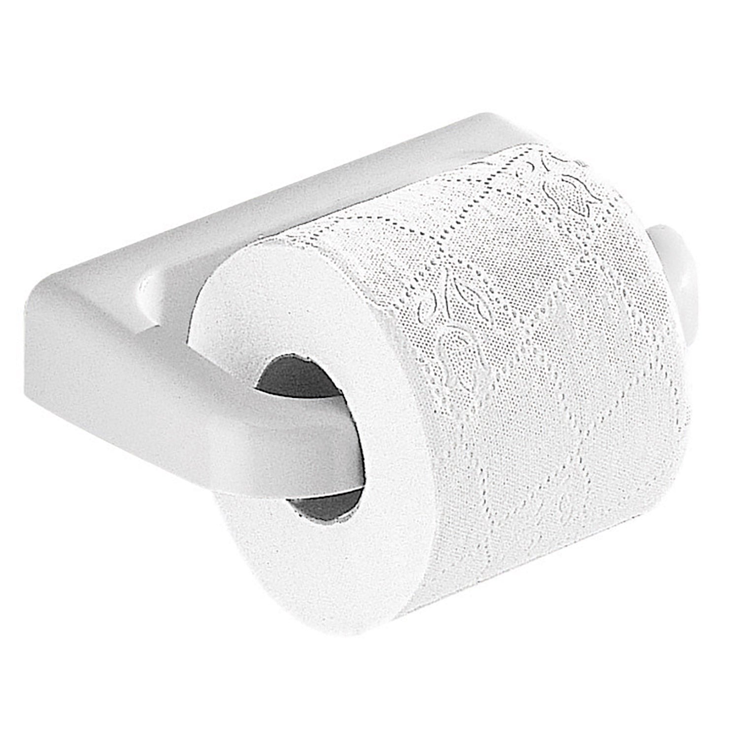 Porta carta igienica a parete di Gedy serie Darios - Bianco
