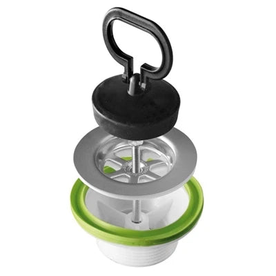 Piletta simplex con tappo maniglia bonomini 1 1/4 diam. totale 66 mm