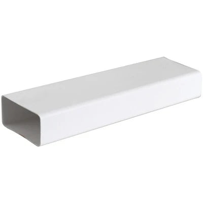 Tubo per sistema di aerazione canalizzata in pvc per cappa cucina 1500 mm sez. 120x60