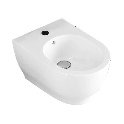 Bidet sospeso moon fissaggio nascosto erogazione rubinetto