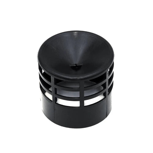 Griglia scarico fumi in nylon diam. 80 nylon