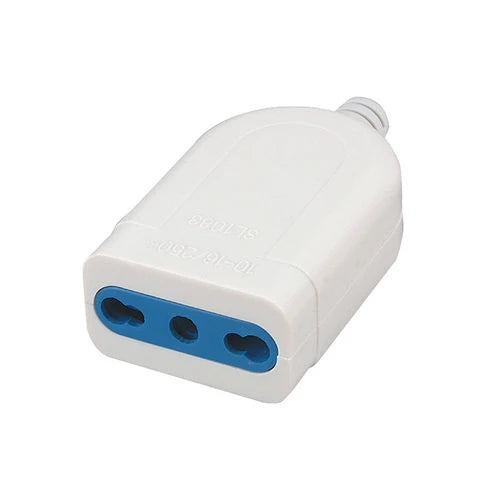Presa elettrica compact p17/11 2p t 16a bianca