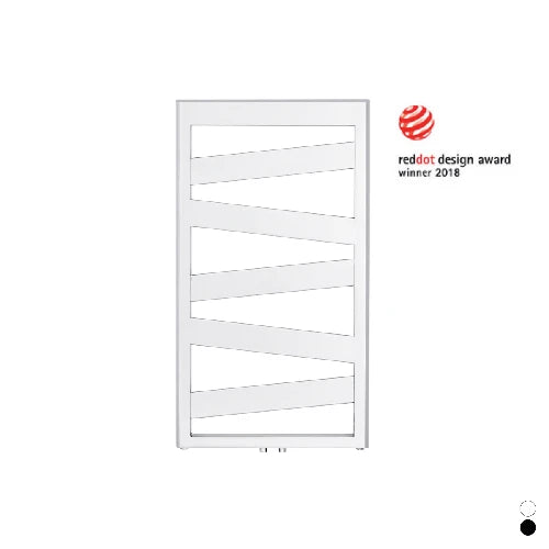 Termoarredo zehnder ribbon h. 965 bianco largh. cm 50