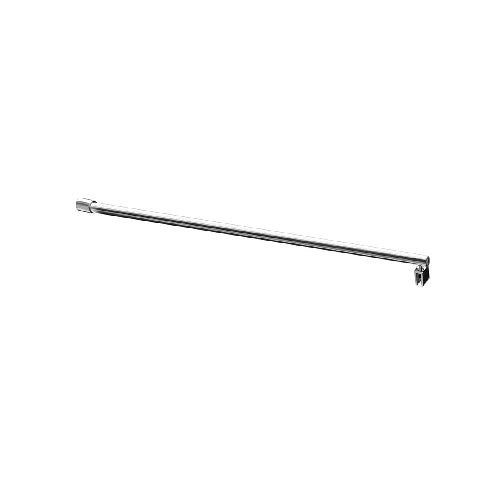 Braccio per walk-in clever cm90 argento lucido