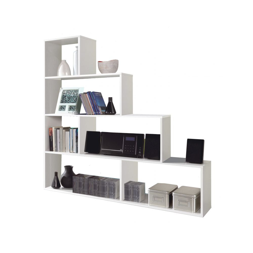 Libreria serie Klum a 6 vani 145 x 29 x H. 145 cm - Bianco by CeramicStore | Lo specialista del tuo bagno