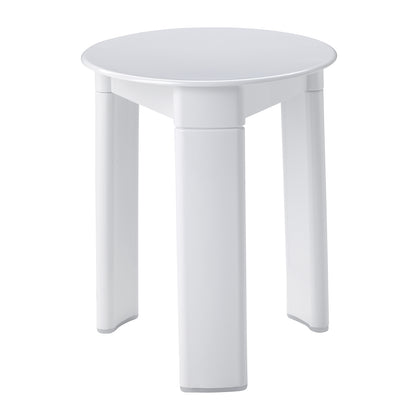 Sgabello in resine termoplastiche Gedy modello Trio - Bianco
