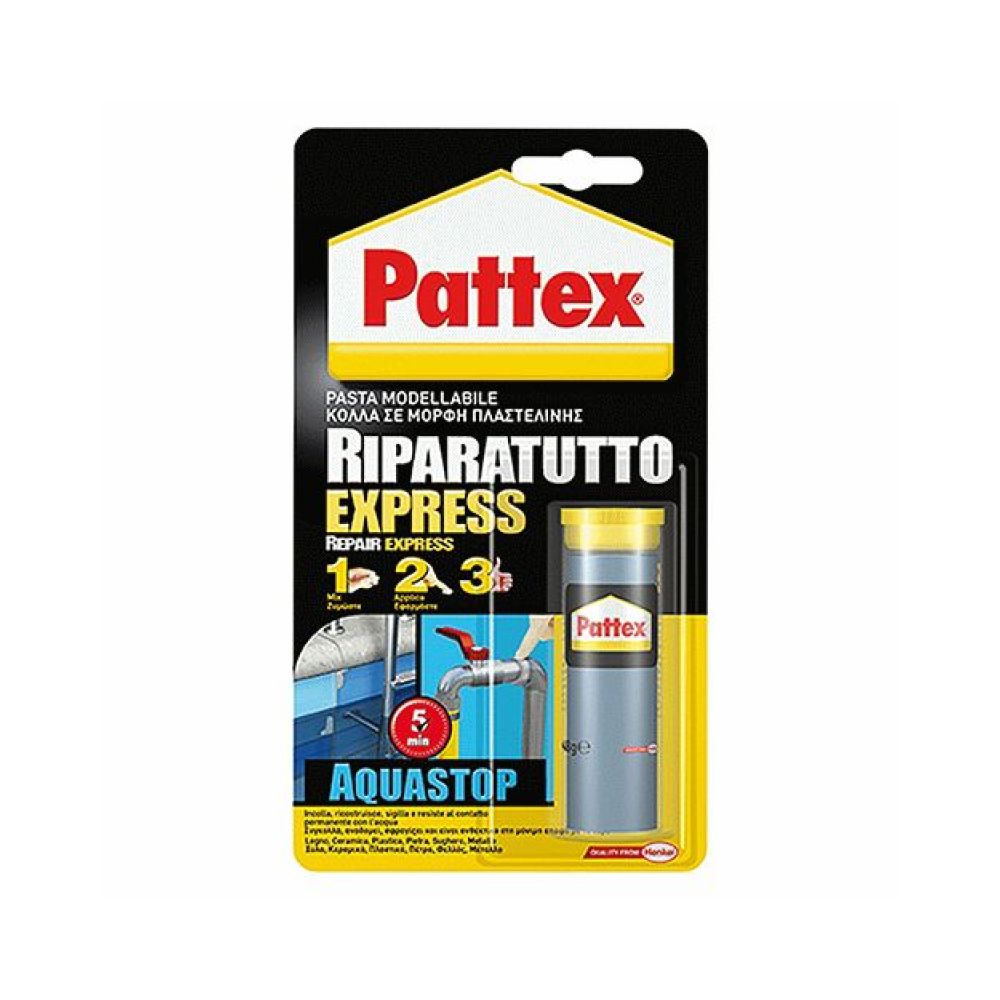 Adesivo epossidico 'Riparatutto Express Acquastop' Pattex 48 gr by CeramicStore | Lo specialista del tuo bagno