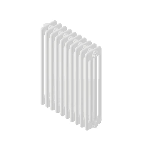 Radiatore tubolare ardesia 4 colonne h556 3 elementi bianco