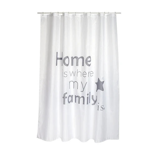 Tenda per doccia in tessuto poliestere home cm 180x200