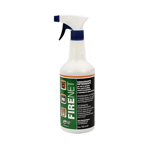 Sgrassatore sgrassante detergente vetri caminetto firenet 750 ml
