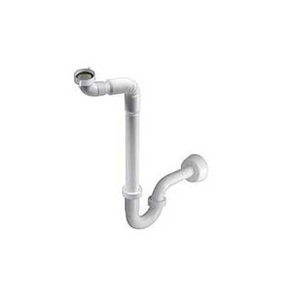 Sifone con braccio flessibile per lavabi reclinabili 1 1/4 x 32