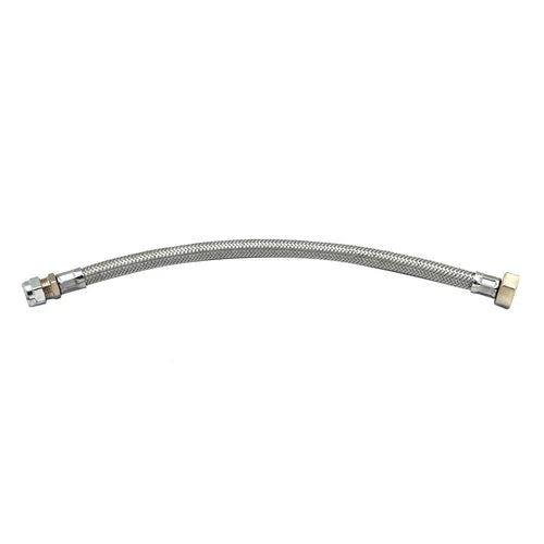 Flessibile inox dn. 10 calotta bicono calotta f 3/8 cm 35